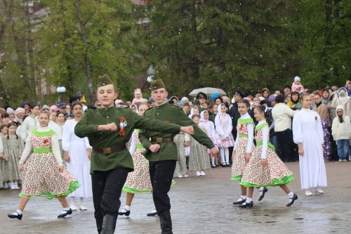 В Нурлате торжественно встретили День Победы