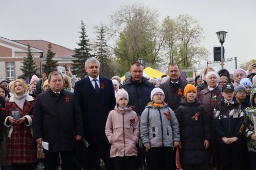 В Нурлате торжественно встретили День Победы