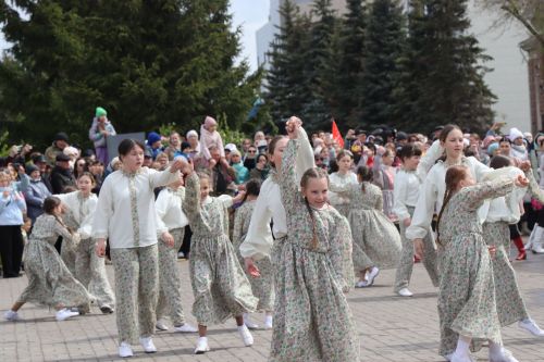 В Нурлате торжественно встретили День Победы