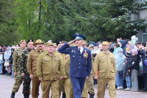 В Нурлате торжественно встретили День Победы