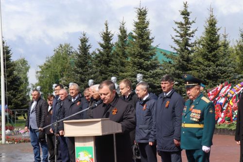 В Нурлате торжественно встретили День Победы