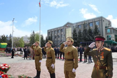 В Нурлате торжественно встретили День Победы