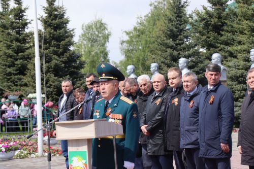 В Нурлате торжественно встретили День Победы