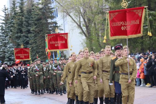 В Нурлате торжественно встретили День Победы