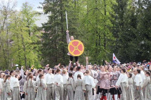В Нурлате торжественно встретили День Победы