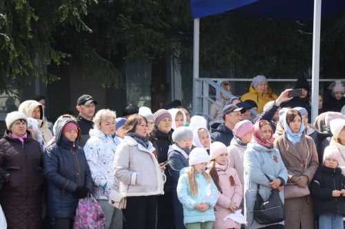 В Нурлате торжественно встретили День Победы