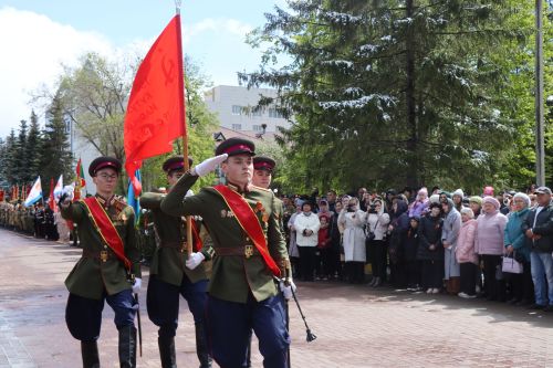 В Нурлате торжественно встретили День Победы