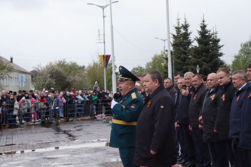 В Нурлате торжественно встретили День Победы