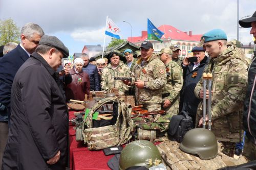 В Нурлате торжественно встретили День Победы