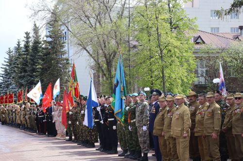 В Нурлате торжественно встретили День Победы