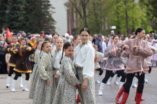 В Нурлате торжественно встретили День Победы