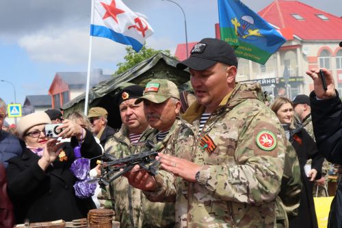 В Нурлате торжественно встретили День Победы