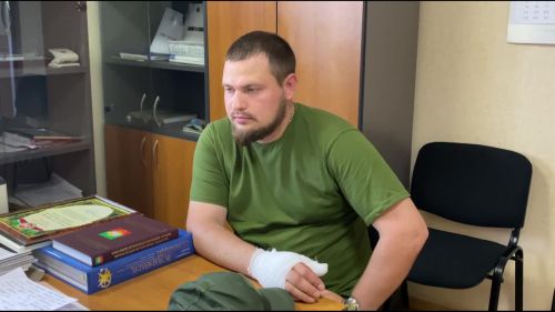Боец с позывным Спас находится в отпуске по реабилитации