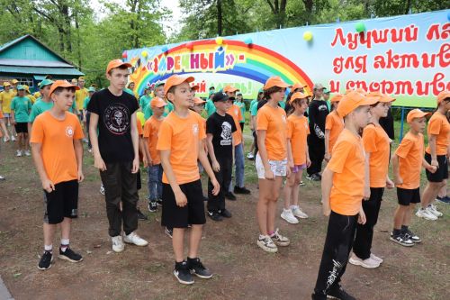В Нурлате состоялось торжественное открытие летней смены в лагере «Заречный»