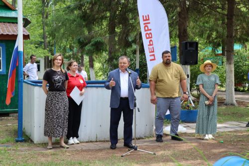 В Нурлате состоялось торжественное открытие летней смены в лагере «Заречный»