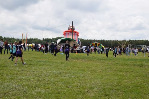 На Сабантуе в Нурлате Рифат Абдулвалиев поднялся за петухом за 30 секунд