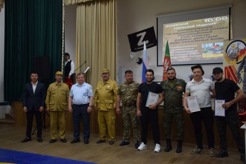 В Нурлате в Центре «Нур» прошли соревнования, посвященные ветеранам боевых действий