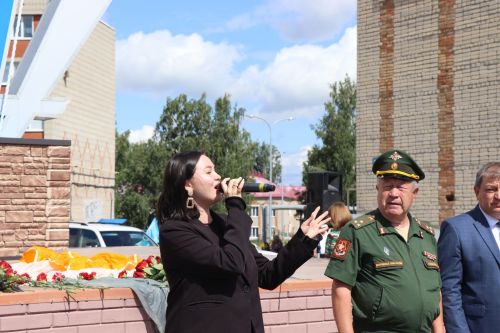 В праздновании Дня ВДВ в Нурлате принял участие боец СВО