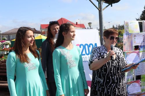 В рамках августовского совещания педагоги района представили тематические выставки