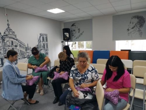 В межпоселенческой центральной библиотеке состоялся традиционный «Час добрых дел»