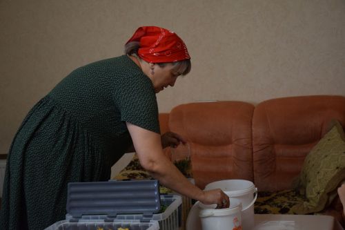 Классный час для егоркинских школьников прошел у волонтера дома