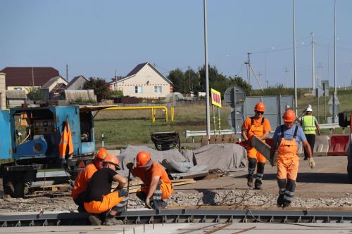В рамках национального проекта «Безопасные качественные дороги» ведется реконструкция моста через реку Аксумлинка в Ерепкине