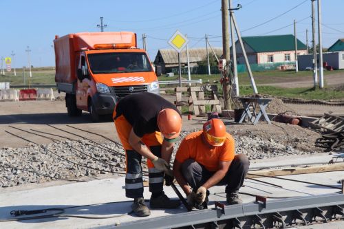 В рамках национального проекта «Безопасные качественные дороги» ведется реконструкция моста через реку Аксумлинка в Ерепкине