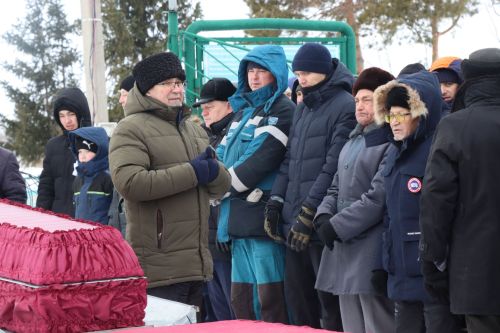 Нижненурлатцы проводили в последний путь еще одного земляка - участника СВО