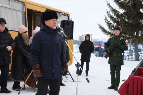 Нижненурлатцы проводили в последний путь еще одного земляка - участника СВО