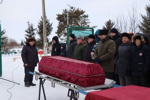 Нижненурлатцы проводили в последний путь еще одного земляка - участника СВО