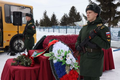 Нижненурлатцы проводили в последний путь еще одного земляка - участника СВО