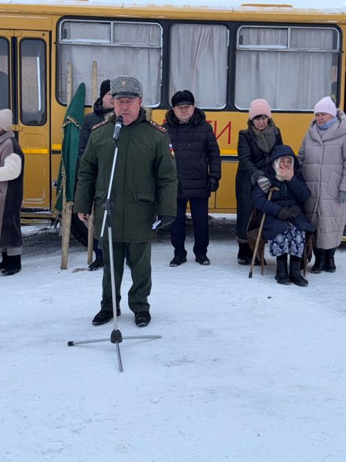 Нижненурлатцы проводили в последний путь еще одного земляка - участника СВО