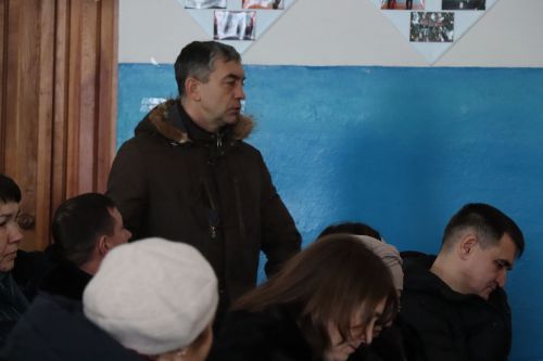 В Андреевском сельском поселении сход граждан прошел с участием Дамира Ишкинеева