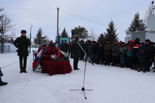 Нижненурлатцы проводили в последний путь еще одного земляка - участника СВО