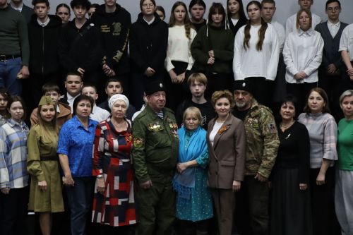 В КДЦ «Грани» прошла памятная встреча «900 дней мужества»