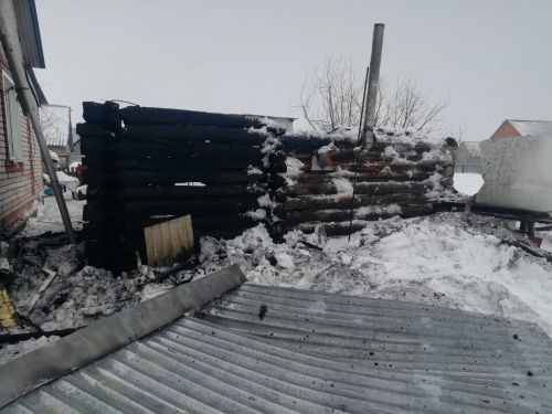 В селе Нурлатского района из-за перекала печи произошел пожар