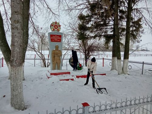 Мамыковские юнармейцы приняли участие во Всероссийской акции «Обелиск»