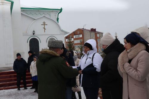 В Нурлате состоялось прощание с участником СВО Боголюбовым Сергеем