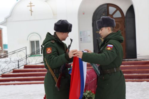 В Нурлате состоялось прощание с участником СВО Боголюбовым Сергеем