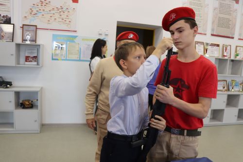 День открытых дверей в Доме «Юнармии» прошел с участием юных нурлатцев из семи школ