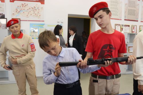 День открытых дверей в Доме «Юнармии» прошел с участием юных нурлатцев из семи школ