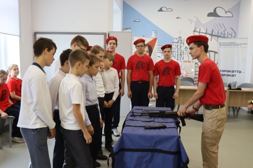 День открытых дверей в Доме «Юнармии» прошел с участием юных нурлатцев из семи школ