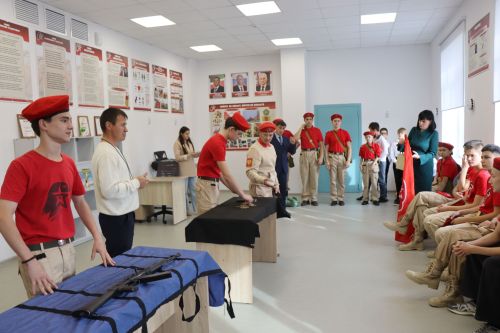 День открытых дверей в Доме «Юнармии» прошел с участием юных нурлатцев из семи школ