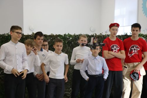 День открытых дверей в Доме «Юнармии» прошел с участием юных нурлатцев из семи школ