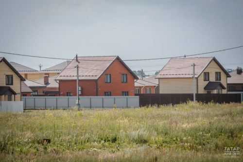 В Татарстане построили 16,5 тыс. частных домов с начала 2025 года