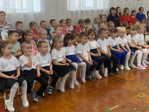 В детском саду «Сказка» состоялось посвящение в «Движение Первых»