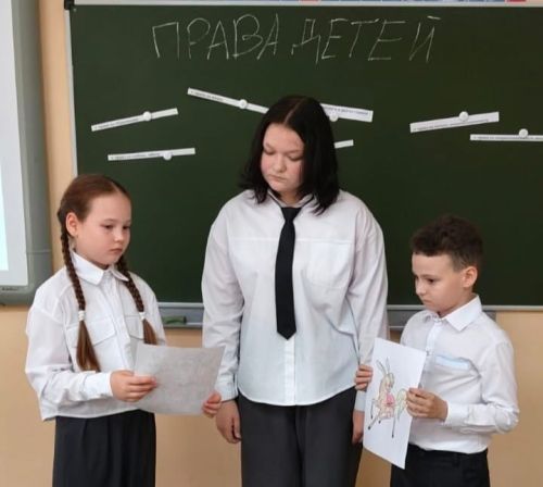 Сказки учат правам: урок для третьеклассников от будущих педагогов