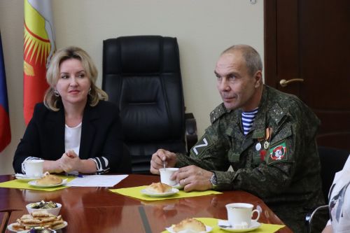 Айдар Метшин в Нурлате встретился с участниками специальной военной операции