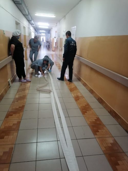 В Нурлатской ЦРБ усилены меры пожарной безопасности