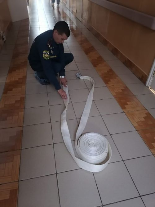 В Нурлатской ЦРБ усилены меры пожарной безопасности